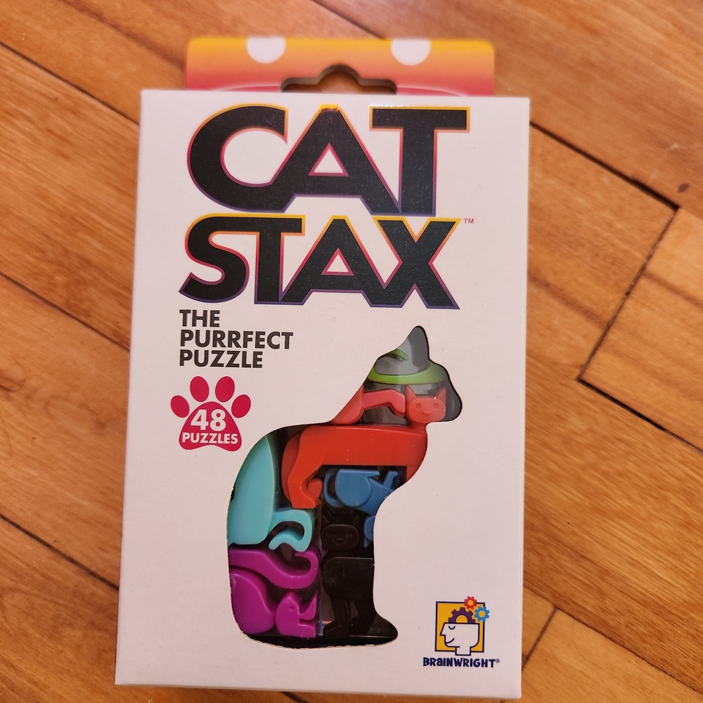 Cat Stax Puzzle - Multicolor